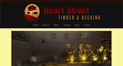 Desktop Screenshot of heartstreettimber.com.au